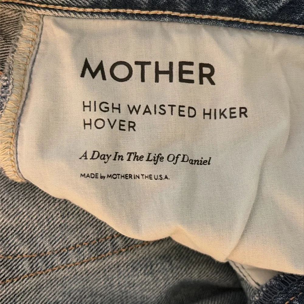 Mother High Waisted Hiker Hover jeans, size 33 - Picture 4 of 5